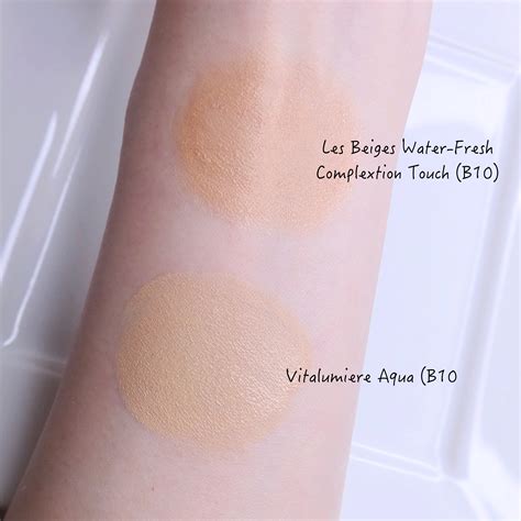 chanel water fresh complexion swatches|CHANEL Les Beiges Water.